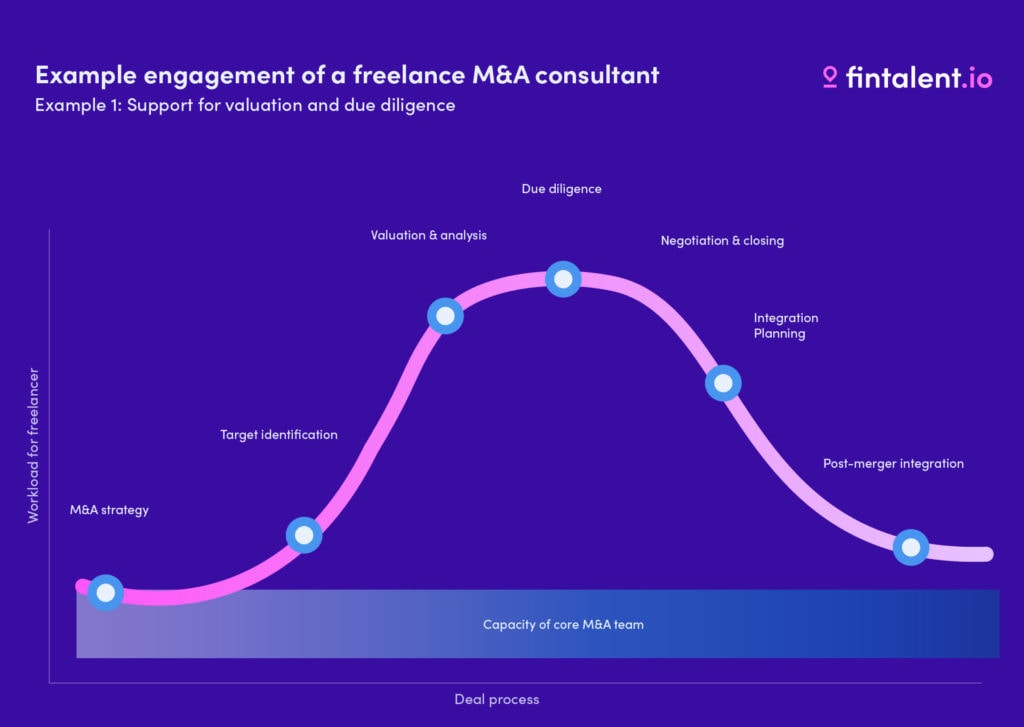 Freelance M&A Example 1: Support for valuation and due diligence