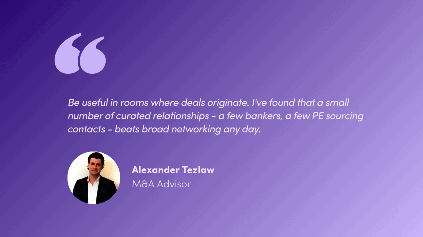 How to Build a Successful Independent Career in M&A and Finance 1 Fintalent - Alexander Tezlaw Testimonial