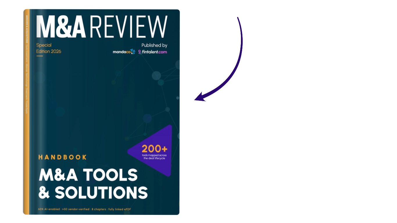 M&A Tools & Solutions Handbook 2026 2 Download M&A Tools and Solutions Handbook 2026 - Fintalent